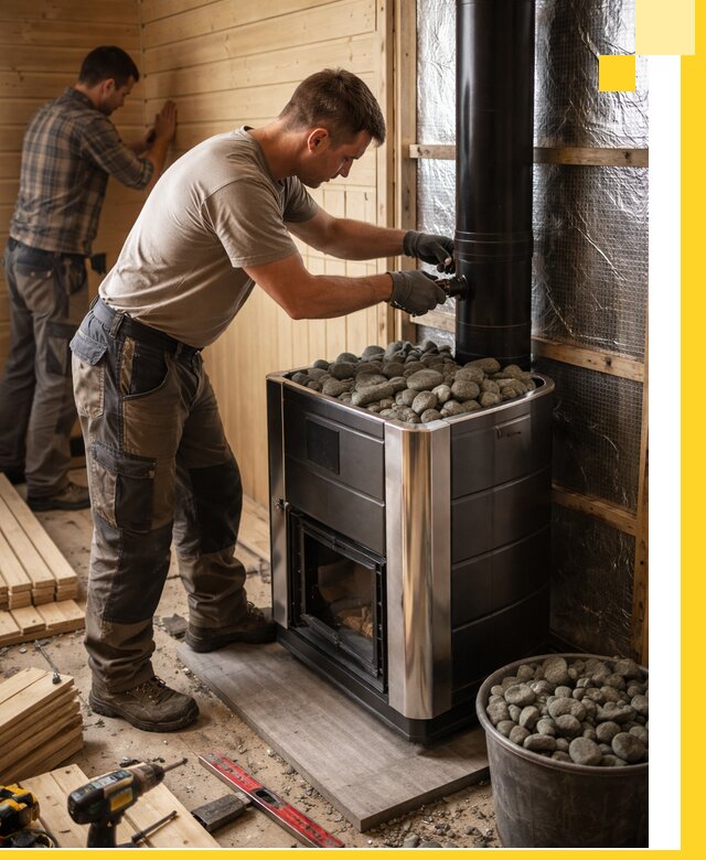 Проектирование и строительство парилок для бани в Белогорске под ключ