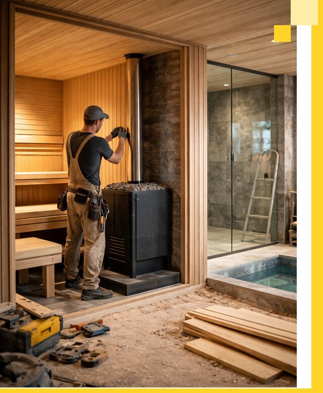 Полное строительство банных комплексов под ключ в Белогорске