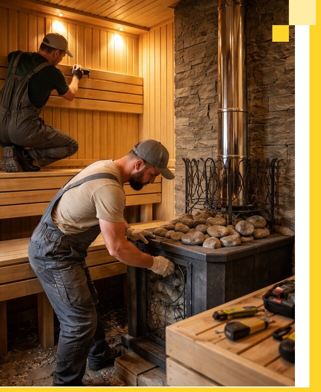 Комплексный дизайн бань, саун и зон отдыха в Белогорске