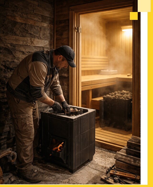 Строительство бани с сауной под ключ в Белогорске от проекта до сдачи