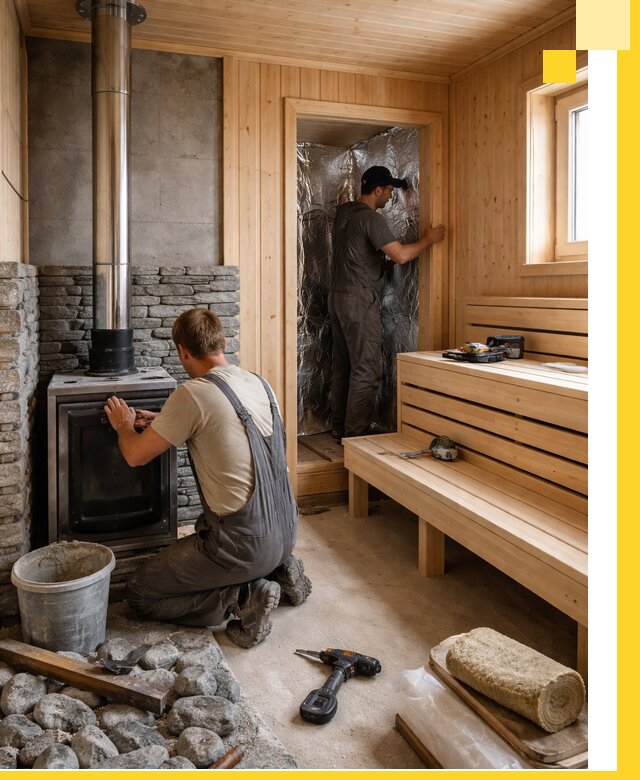 Строительство и изготовление бань под ключ в Белогорске