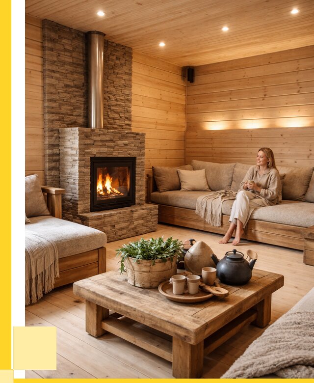 Проект бани с комнатой отдыха в Белогорске от 35707 р. | ЭриданБгк