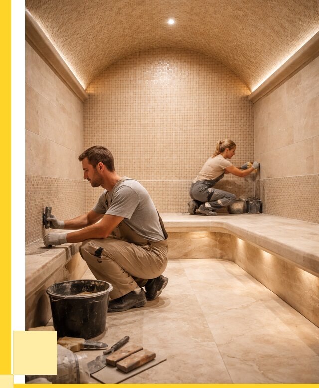 Проект хамама в Белогорске от 71414 р. — проекты хамамов | ЭриданБгк