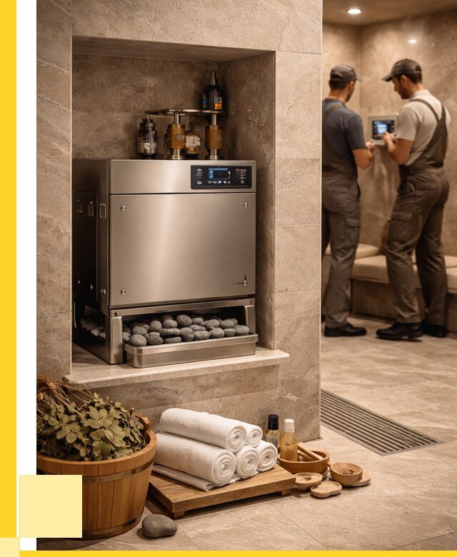 Парогенераторы для хамама в Белогорске от 76515 р. | ЭриданБгк