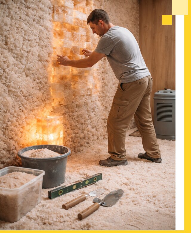 Проектирование и монтаж соляных комнат в Белогорске под ключ