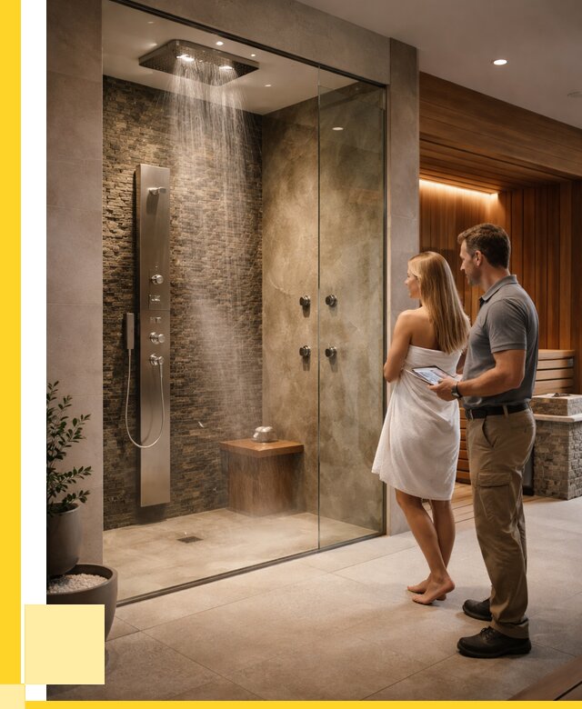 Купить душ впечатлений для дома в Белогорске от 86717 р. | ЭриданБгк