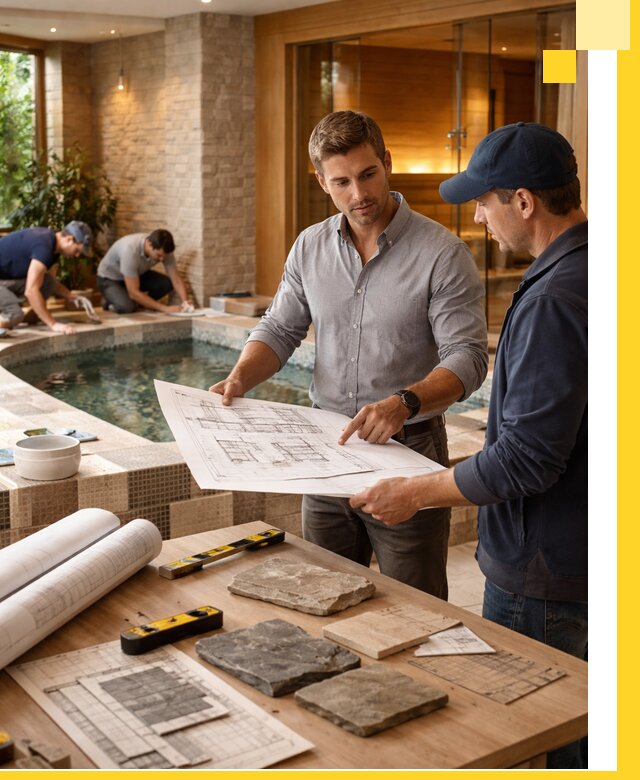 Проектирование SPA зон под ключ в Белогорске с инженерией